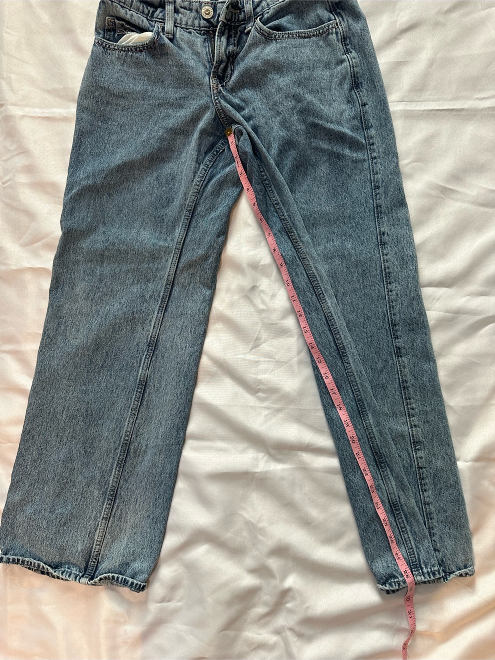 Hollister - Low Rise Baggy Jeans w. Bow - 0R - Picture 5 of 8
